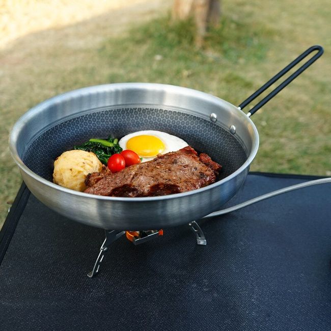 304 Stainless Steel Frying Pan Nonstick Pan Fried Steak Pot