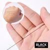 Black Eyebrow Mapping String-10m,Pre-Inked Eyebrow Mapping String,Black Brow Mapping String,Black Brow Mapping Pen,Coloured Inked Mapping String Brow Marker Thread,Eyebrow Mapping Pen