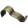 Floral Design Antique Brass Picture Hook