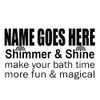Rainbow Personalised Tropical Scented Bath Bombs Gift Set