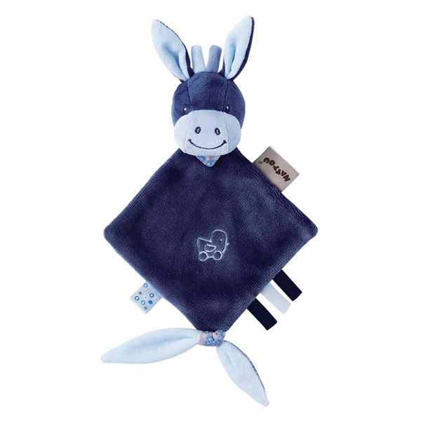 Nattou Alex And Bibou - Mini Doudou Alex The Donkey