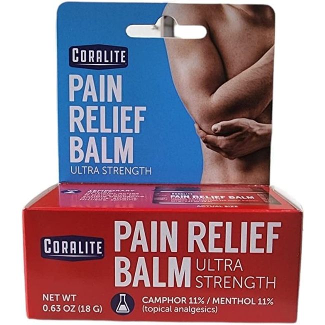 [3-Pack] Coralite Ultra Strength Pain Relief Balm Cream Ointment by Coralite