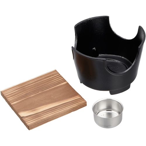 Endoshoji QYM04003 Professional Yamato Tabletop Stove Set (Aluminum), Made in Japan 