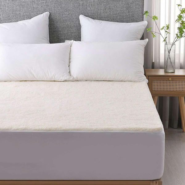 Egypto Fleece Deep Mattress Protector - 30cm Depth (Bunk)