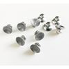 30 Pcs New Dental Lingual Buttons Round Base Orthodontic Dental Materials Dentist Orthodontist