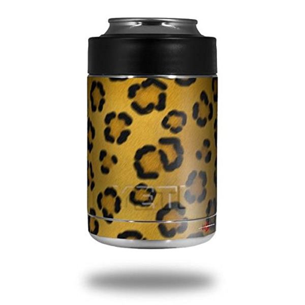 Leopard Skin - Decal Style Skin Wrap fits Yeti Rambler Colster and RTIC Can (Cooler NOT Included)