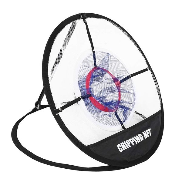 MAGT Golf Chipping Netz, Tragbares Golfübungsnetz Golf-Trainingsziel-Chipping-Netz Kompaktes Pop Up Golf Chipping Net Golf Zubehör for Den Innen- Und Außenbereich