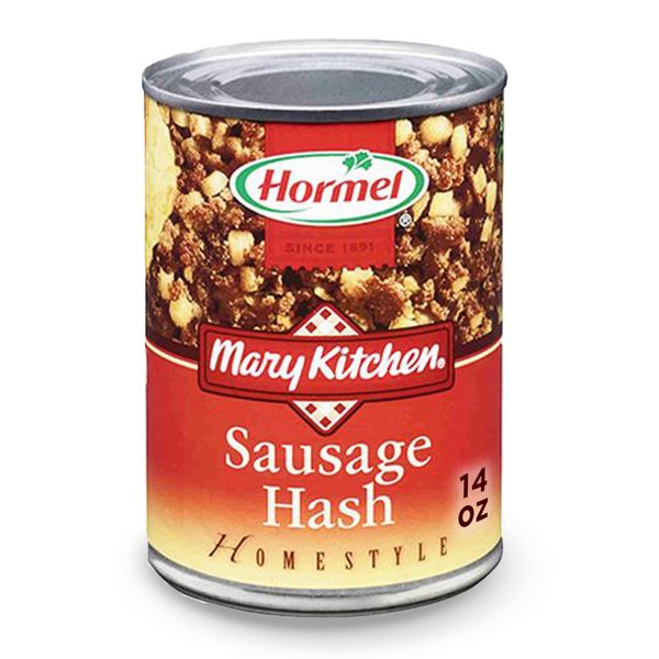 MARY KITCHEN Sausage Hash, Canned Sausage Hash, 14 oz (12 Pack)