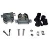 MC001560 - D Sub Backshell, DA, 180??, ABS (Acrylonitrile Butadiene Styrene) Body