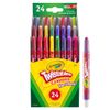 Crayola Fun Effects Mini Twistables Crayons, 24-Count, 1 pack