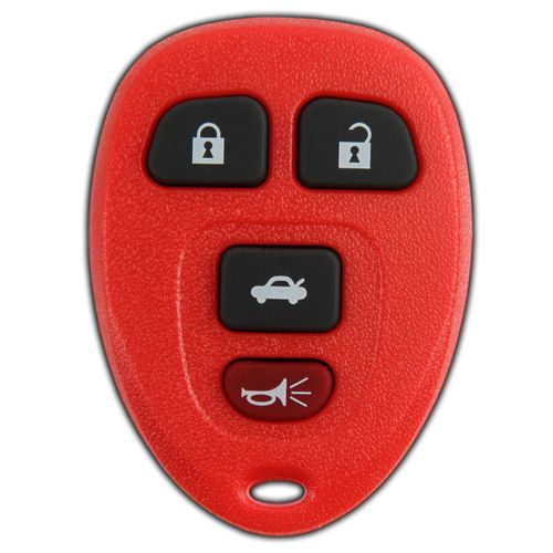 KeylessOption Key Fob Replacement for 2006 2007 2008 2009 2010 2011 2012 2013 2014 2015 2016 Buick Lucerne Cadillac DTS Chevrolet Chevy Impala Remote, 4-Button 15912859, Locksmith Required 2011+