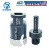 1-3/8" Diamond Core Drill Bit Tile Hole Saw Set Cutter Porcelain Ceramic Marble