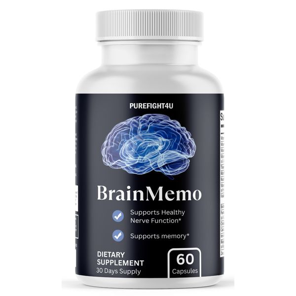Brain Memo Mental Clarity & Focus Support Supplement - 60 Capsules