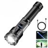 100000LM Flashlight Outdoor Rechargeable High Powerful Tactical Torch Waterproof