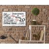 Personalized 20 Year Anniversary Gift – Custom Couple’s Names | Solid Wood “Fore