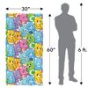LOGOVISION Care Bears, 30"x60" Very Many Bears Pattern Beach Towel