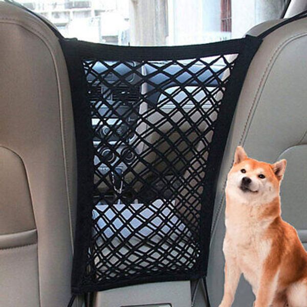 Vehicle Pet Barrier Backseat Dog Car Net Barrier Ride Dog Barrier