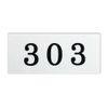 kyouritusaintekku License Plate 9b – 303 White
