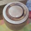 Incense Flow Ceramic Incense Burner Waterfall for Incense Cone Holder Brown /Tan