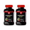 stress and anxiety - ASHWAGANDHA ROOT COMPLEX 770mg - cholesterol support 2B