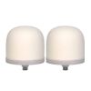 (2 Pack) Ceramic Dome Water Filter impregnated with Active Carbon