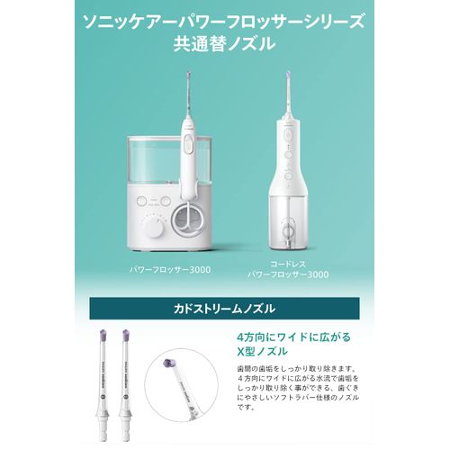 フィリップス 口腔洗浄器 ノズル カドストリームノズル HX3062/00