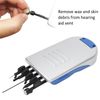 Hearing aid cleaning kit, hearing aid cleaning tool 5 pcs Prevent damage Remove earwax Various functions for hearing amplifiers
