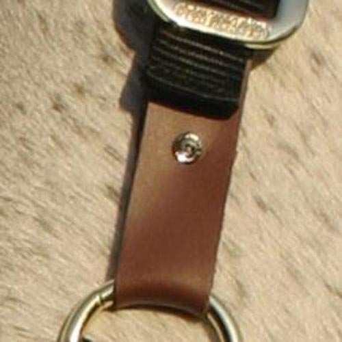 Leather Breakaway Strap for Horse Halter by Kensington — Repair Kit for Damaged Breakaway Halters — Leather Breaks If Halter Catches an Immobile Object for Horse Safety — Pack of 3