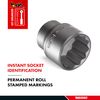 Teng M120515-C Regular Bi-Hexagon Socket 15mm 1/2in Square Drive