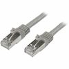 StarTech.com N6SPAT5MGR Category 6 LAN Cable, 5m Gray Snag Resistant RJ45 Connector S/FTP (Double Shielded Twisted Pair) Cable