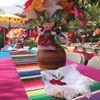 2Pack 14" x 108" Mexican Serape Table Runner Fiesta Party Decorations Tablecloth