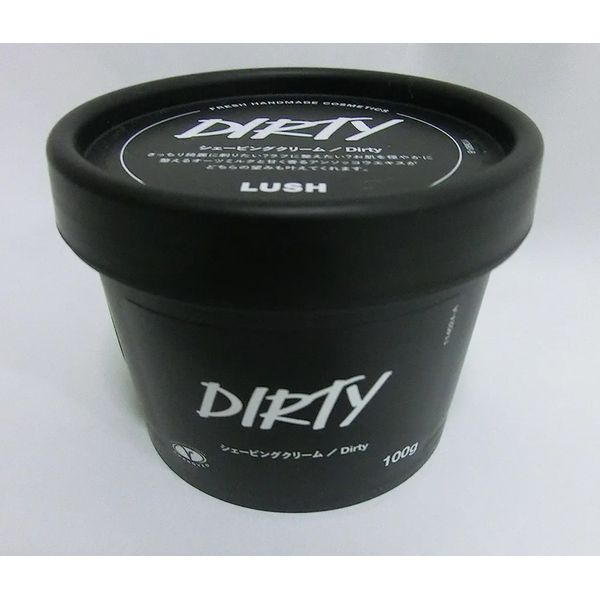 rush dirty shaving cream