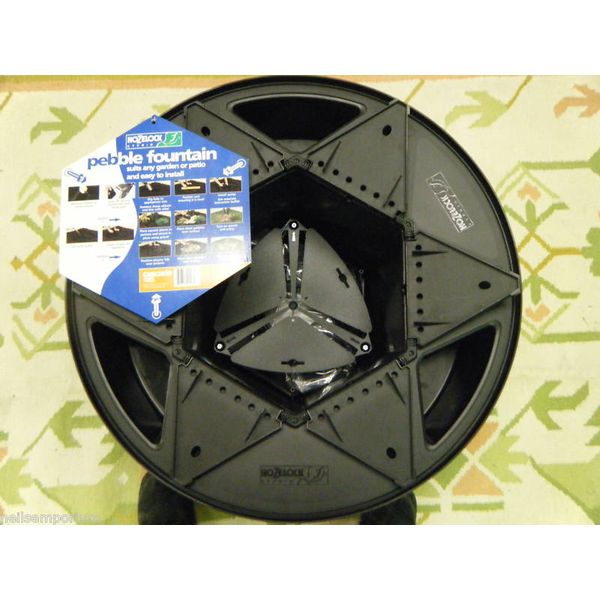 NEW GARDEN FOUNTAIN/POND SELF-CONTAINED IN/OUTDOORS W/PUMP ASSEMBLIES