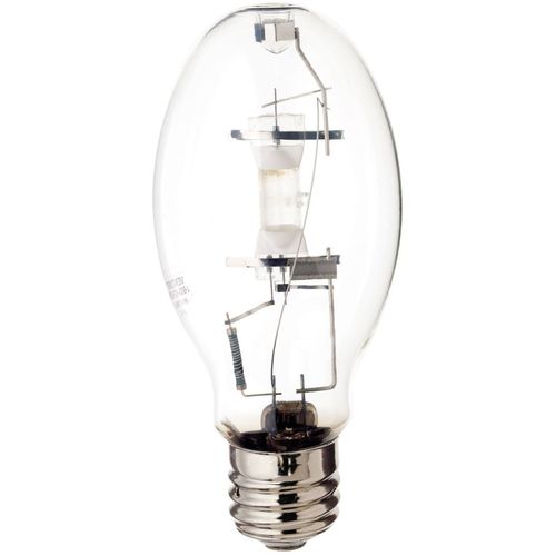 Satco S5830 4200K 70-Watt Clear Universal Mount Mogul Base ED28 Metal Halide Lamp