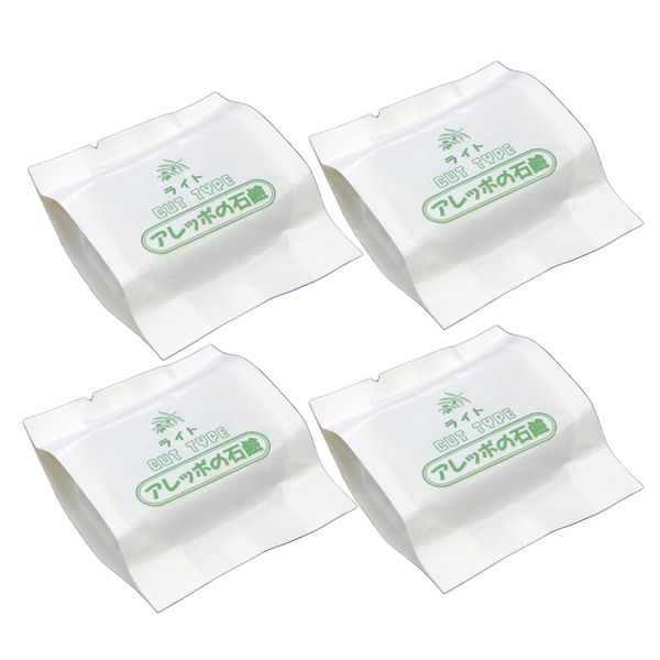 Aleppo Soap Light Cut Type, Set of 4