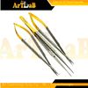 6in Castroviejo Micro Scissors, Sharp, Curved & Straight + Suture Tying Forceps