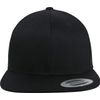 Flexfit Uni 6089OC-Organic Cotton Snapback Cap, Black, one Size
