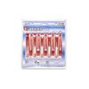 Gogeki Industrial E-Clip Medium Clear Red 10 Pieces