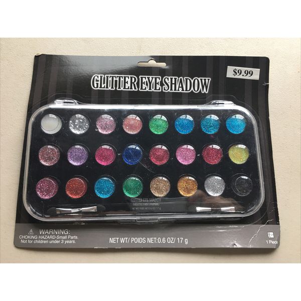 Halloween 24 color Glitter Eye Shadow kit