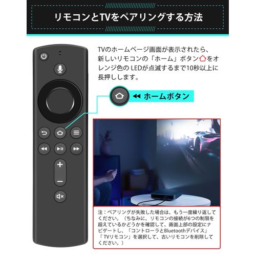 ZitFRi TV Remote Control Replacement Voice Recognition Remote Control TV Remote Control with Preset APP Button Remote Control Only Replacement TV Remote Control with Japanese Instruction Manual