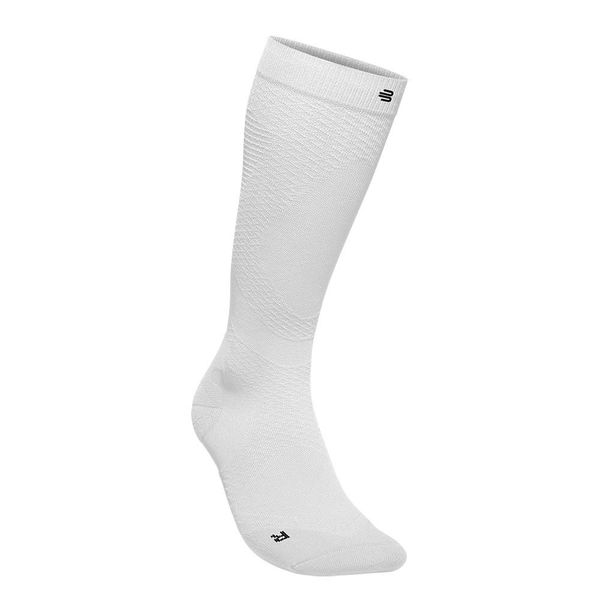 BAUERFEIND Run Ultralight Compression Socks, High Socks, white