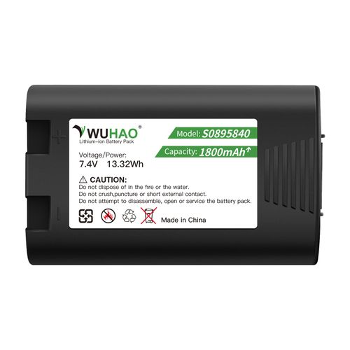 1800mAh for DYMO Rhino 5200 LabelManager 360D 4200 420P Battery Part No. S0895840 W002856 Replacement Battery 7.4V