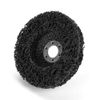 5pcs Stripping Wheel Poly Strip Wheel Disc Rust Clean Quality Grinder Angle Discs Black 100mm 60#