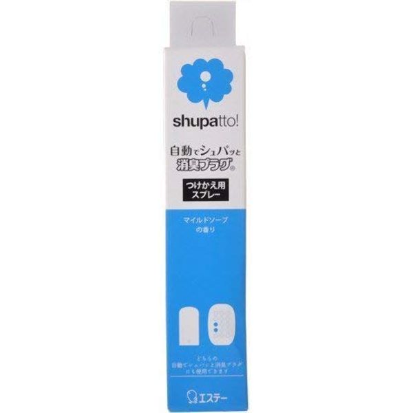 [Sut] Automatic Shupa and Deodorizing Plug, Replacement Mild Soap Scent, 1.4 fl oz (41 ml) x 10 Pieces