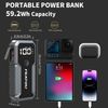 Portable Car Jump Starter,5000A Battery Charger,SuperS