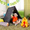 Black Sleepover Tent, Birthday, Party Decor, 1 Piece