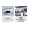 Comphic 300Mbps 2.4Ghz WIFI Router Wireless WiFi Socket RJ45 AP Relay Smart USB Socket Panel Embedded Wall WIFI Router C