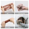 6 Pieces African Net Sponge Long African Exfoliating Net Shower Loofahs Bath Wash Cloth Scrubbing Net Body Scrubber Back Scrubber Skin Smoother