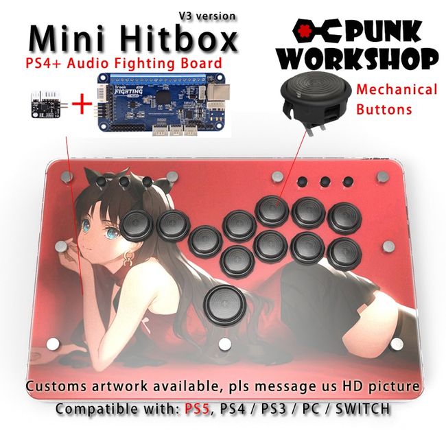 Punk Workshop Mini HitBox V3-