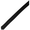 Stacy Adams Men's Satin Solid Tie Set, Black, One Size